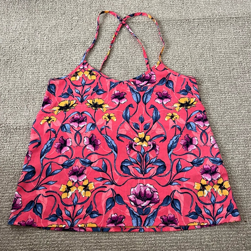 Floral summer blouse